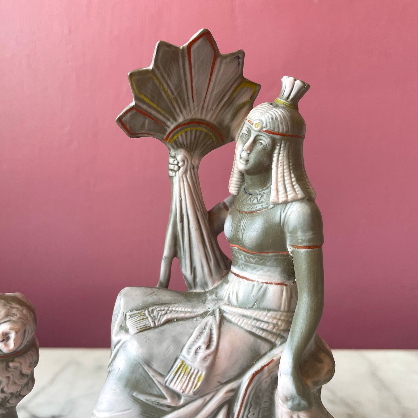 Antique Egyptian Revival Jasperware Planter | Schafer & Vater