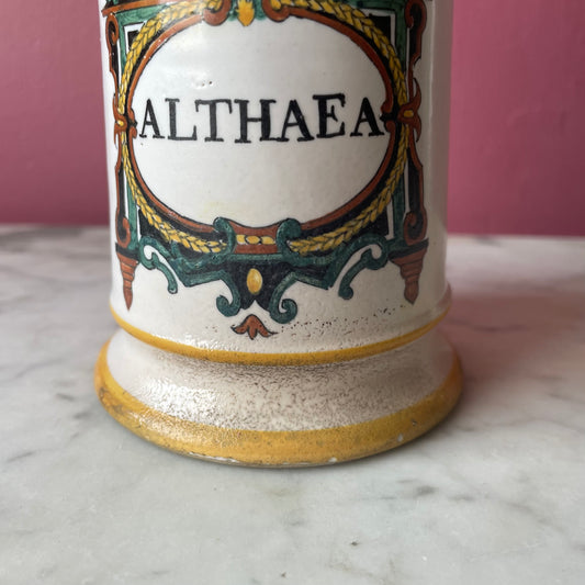 Vintage Italian Apothecary Cannister