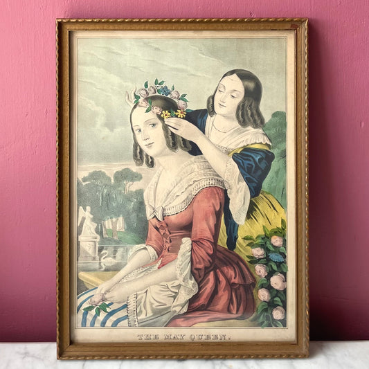 May Queen | Victorian Currier Print