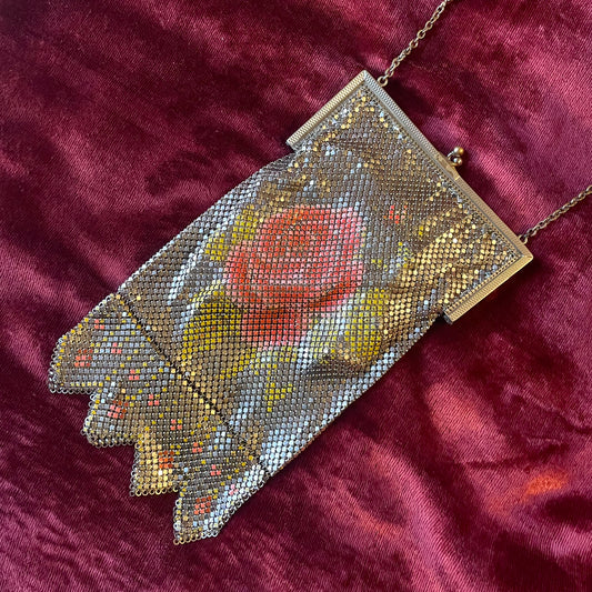 Antique Whiting & Davis Mesh Flapper Purse