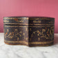 Antique Tooled & Gilded Leather Jewelry Box