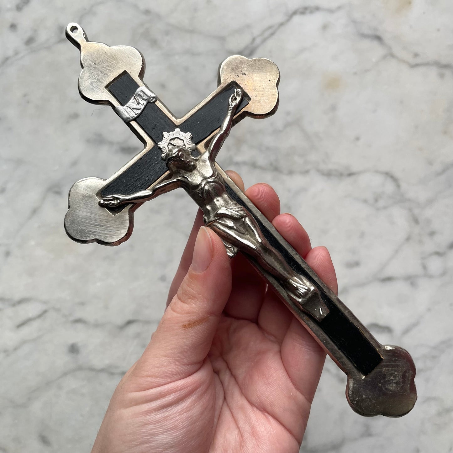Large Antique Pectoral Crucifix