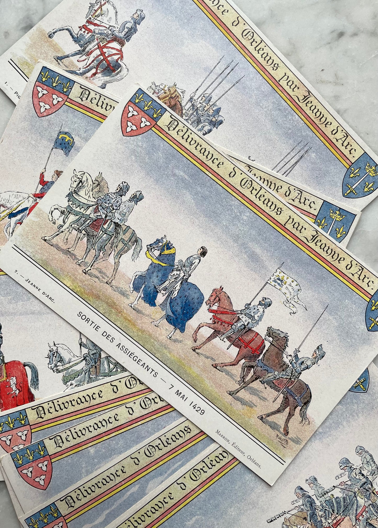 Antique Joan of Arc Postcards