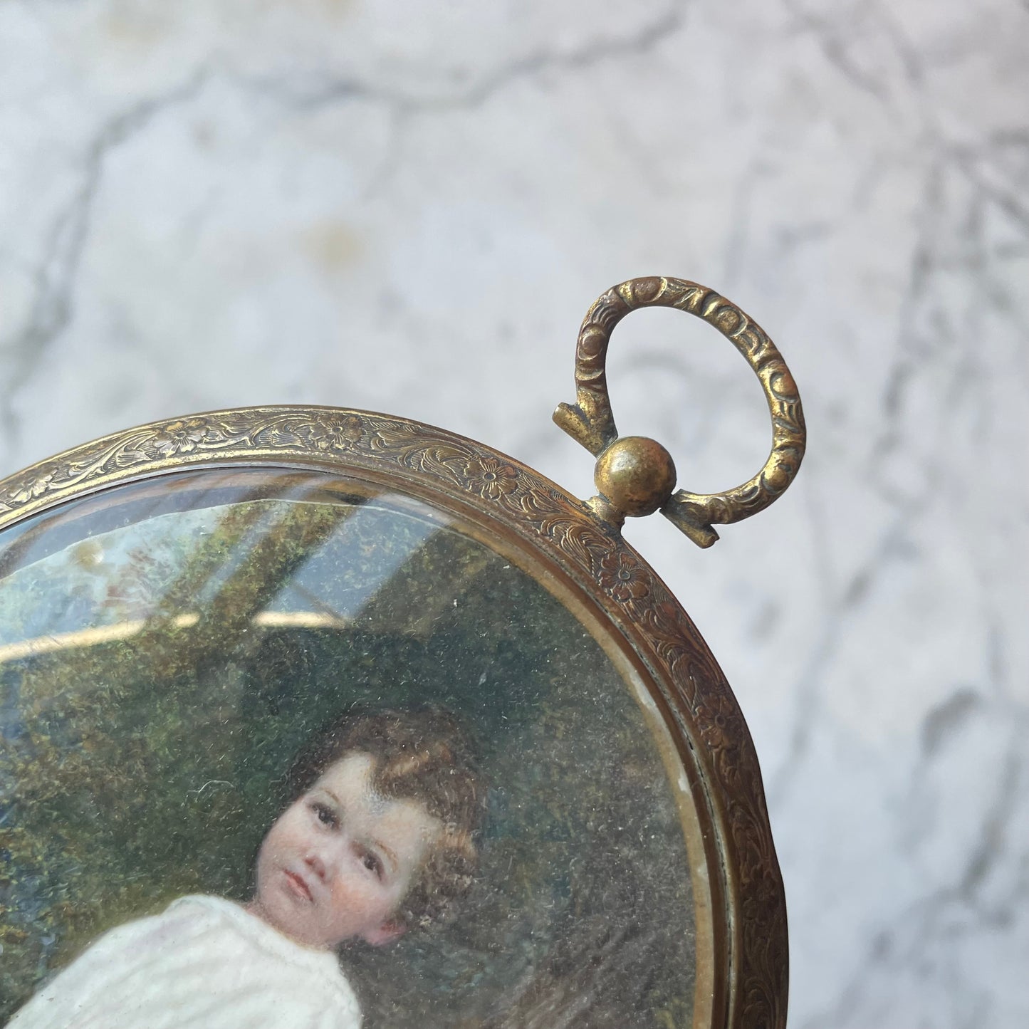 Antique Child’s Portrait Miniature