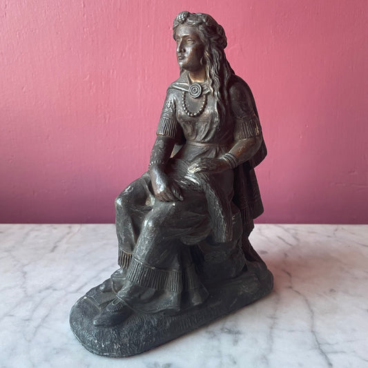 Minnehaha | Victorian Spelter Figure