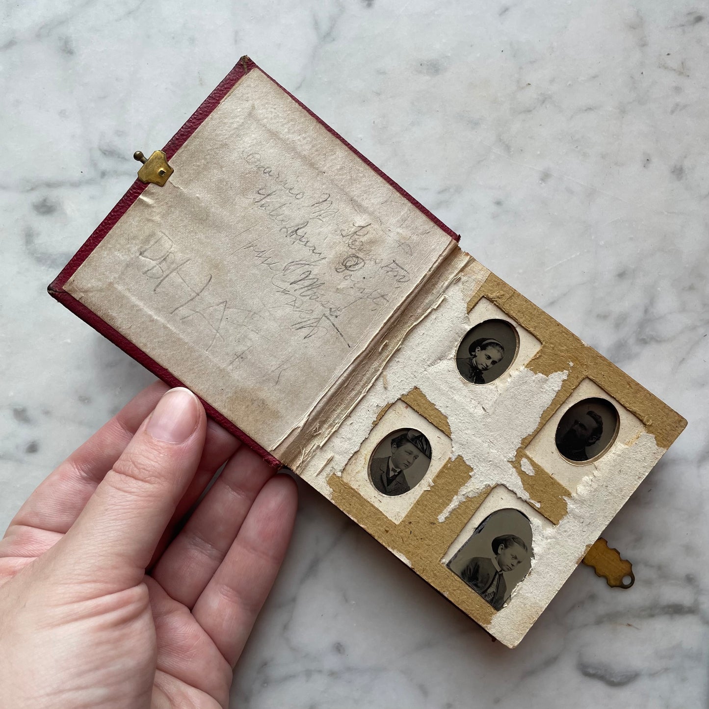 Victorian Gem Tintype Album