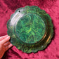 Victorian Faux Malachite Calling Card Tray