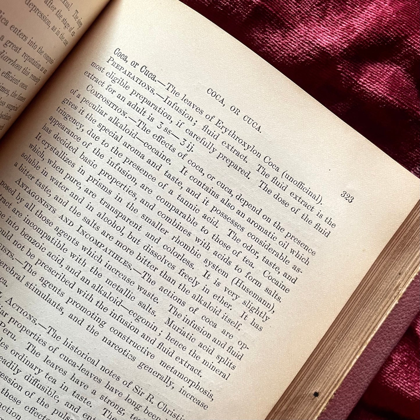 Materia Medica | 1878 Pharmacology Text Book