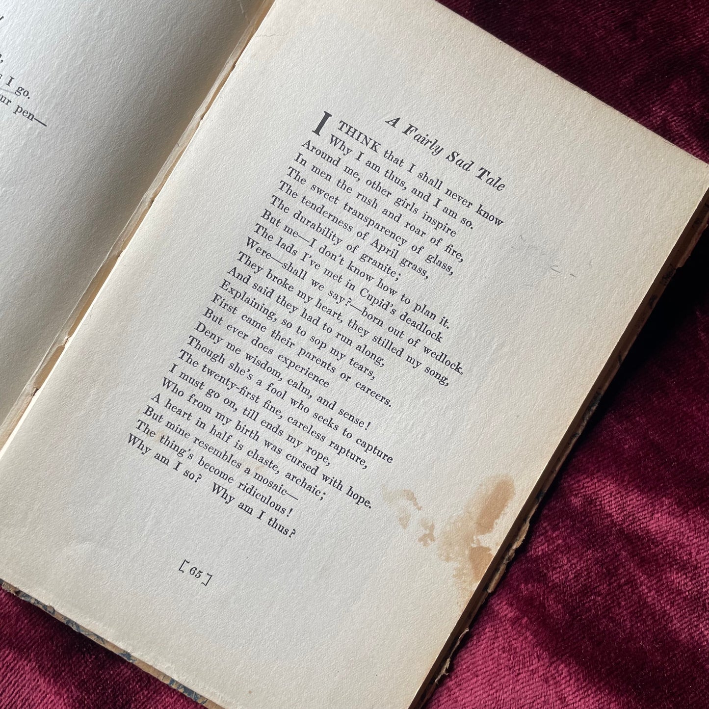 Sunset Gun | Dorothy Parker | 1928