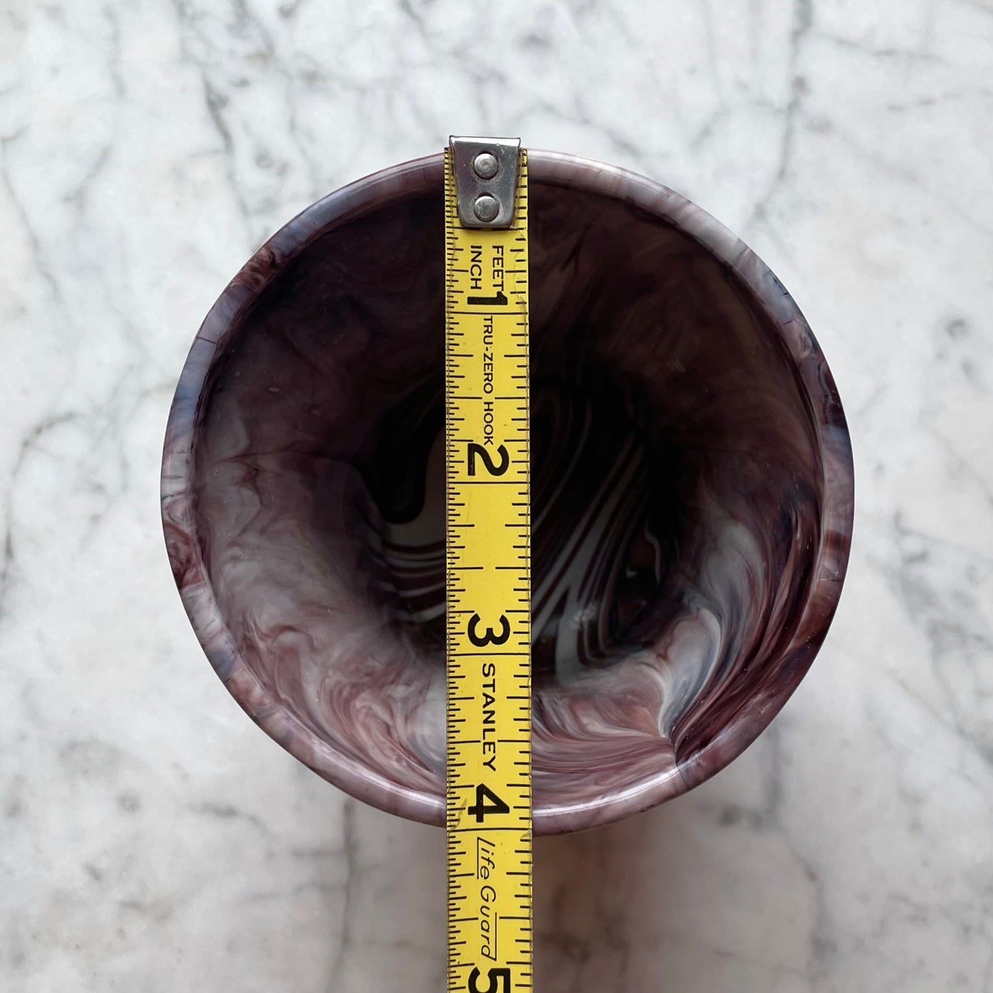 Victorian Slag Glass Vase