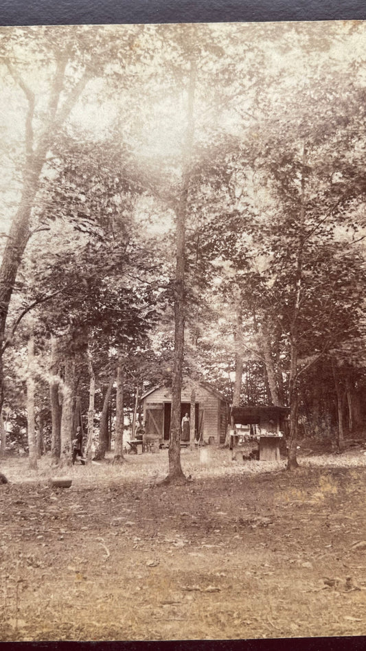 Quaker Camp | Antique Photo | Argyle, NY | 1891