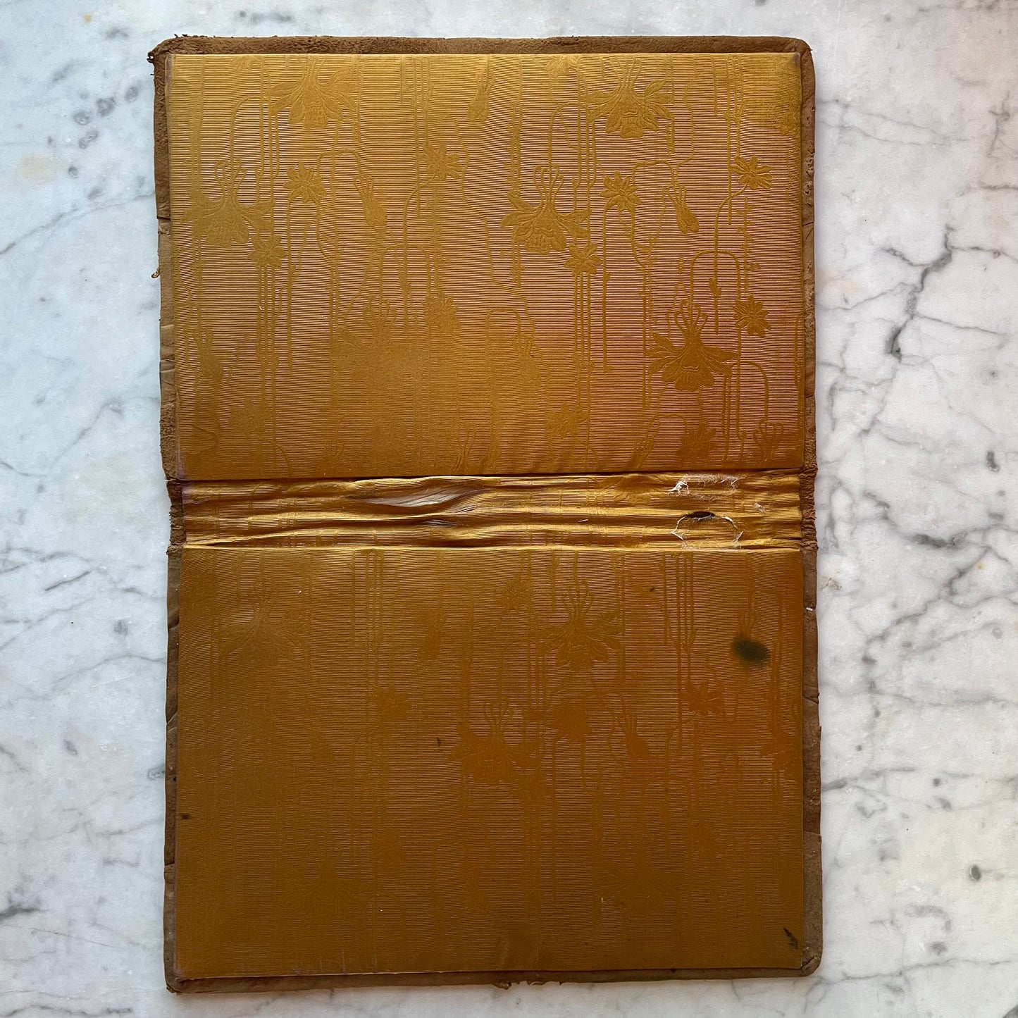 Antique Art Nouveau Leather Folder