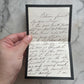 Victorian Letter on Mourning Stationery