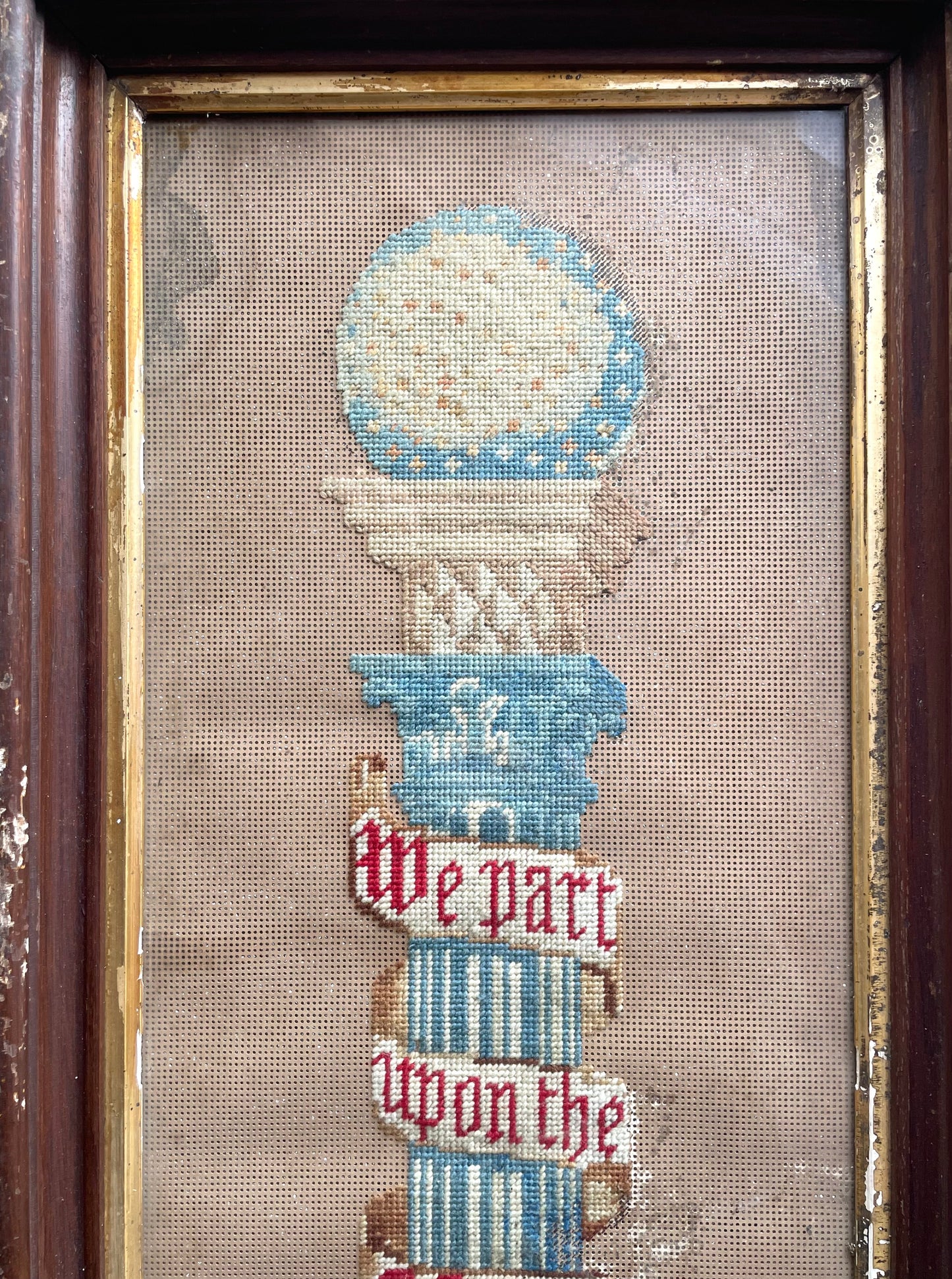 Antique Masonic Punchwork Embroideries | We Meet Upon the Level, We Part Upon the Square
