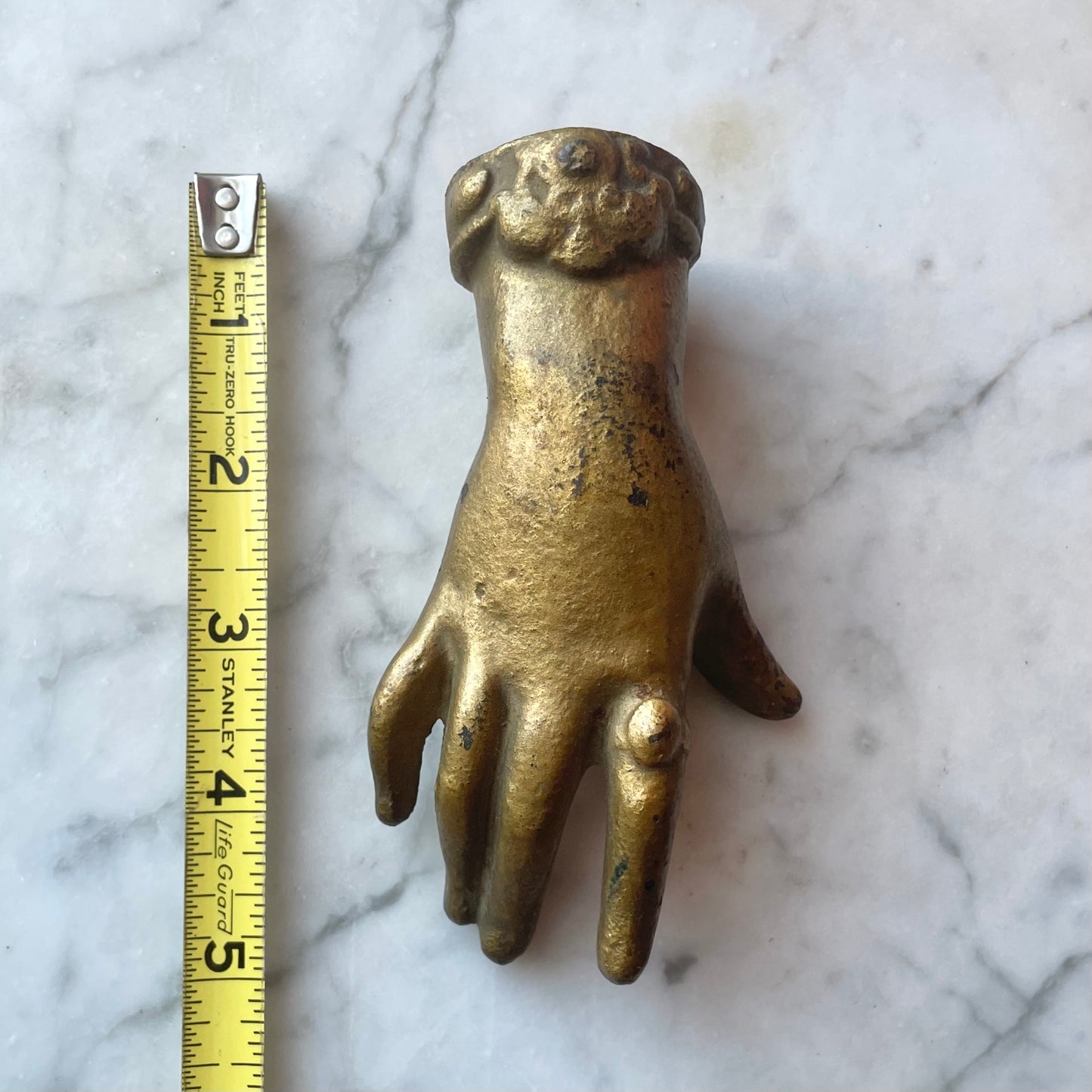 Victorian Cast Iron Lady’s Hand Paperweight