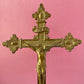Antique Brass Crucifix