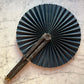 Victorian Blue Cockade Fan