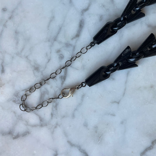 Victorian Mourning Necklace | In Memory Of