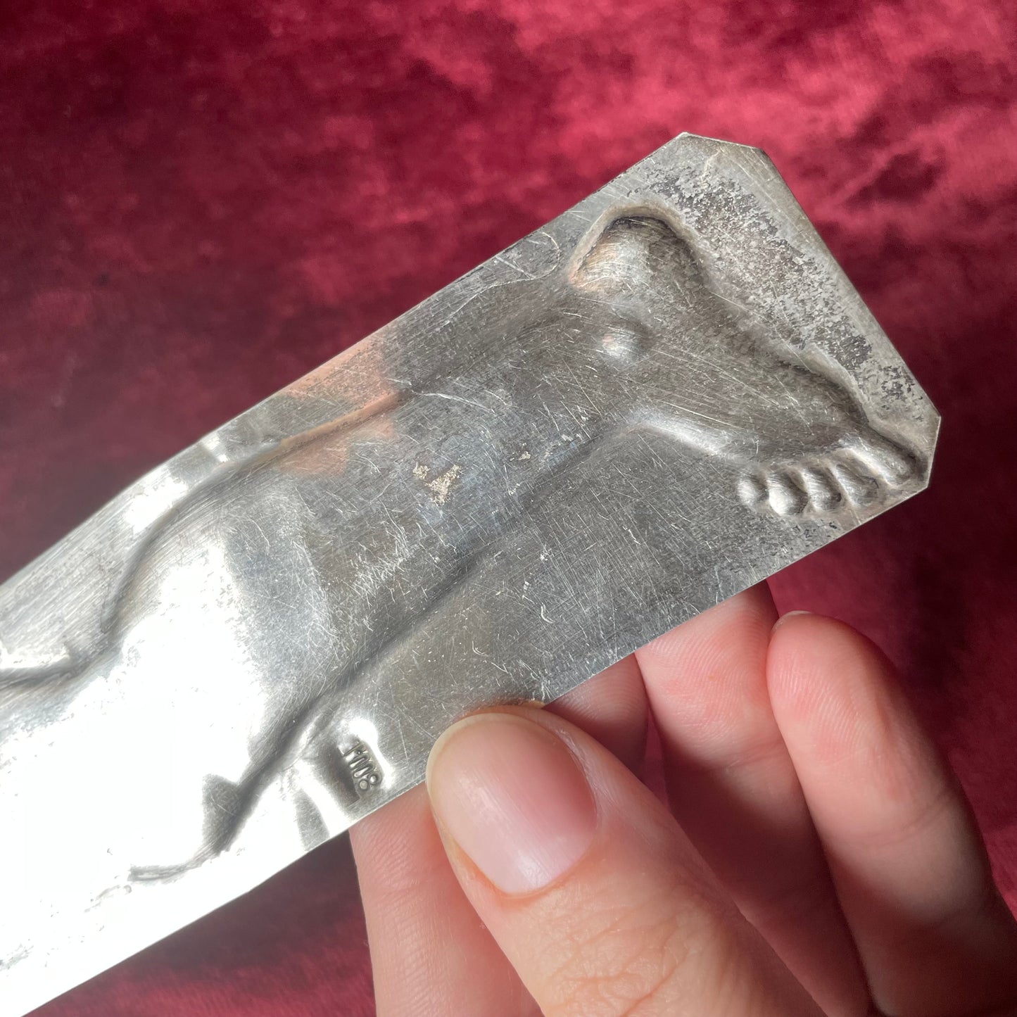 Antique Silver Ex Voto Leg