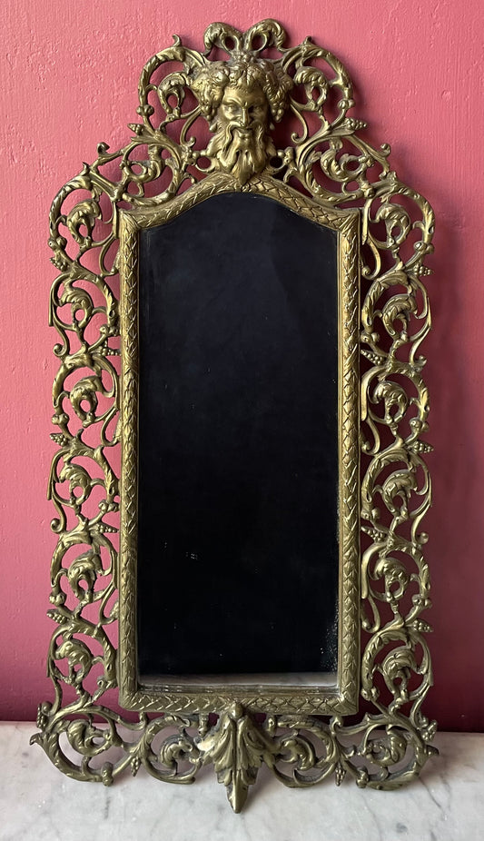 Antique Bacchus Mirror