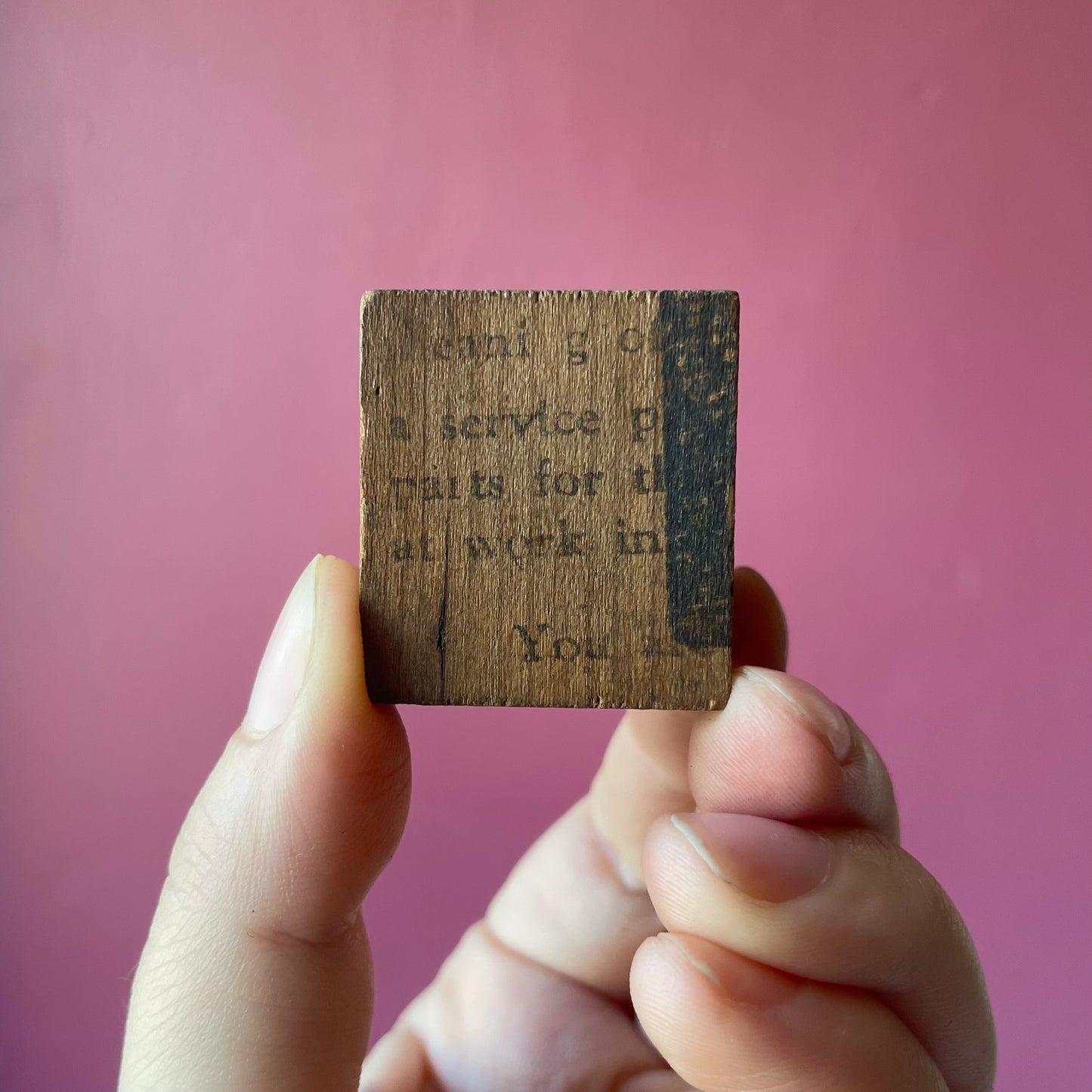 Antique Printer’s Blocks or Clichés | Crosses