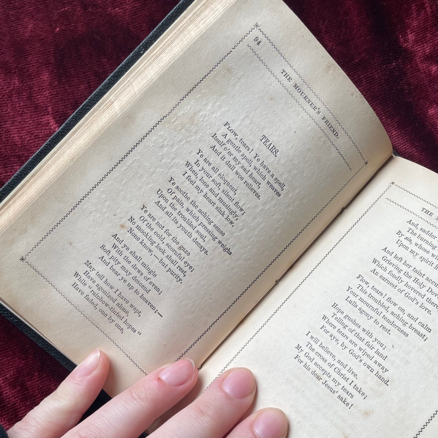 The Mourner’s Friend | Sighs of Sympathy for Those Who Sorrow | 1852