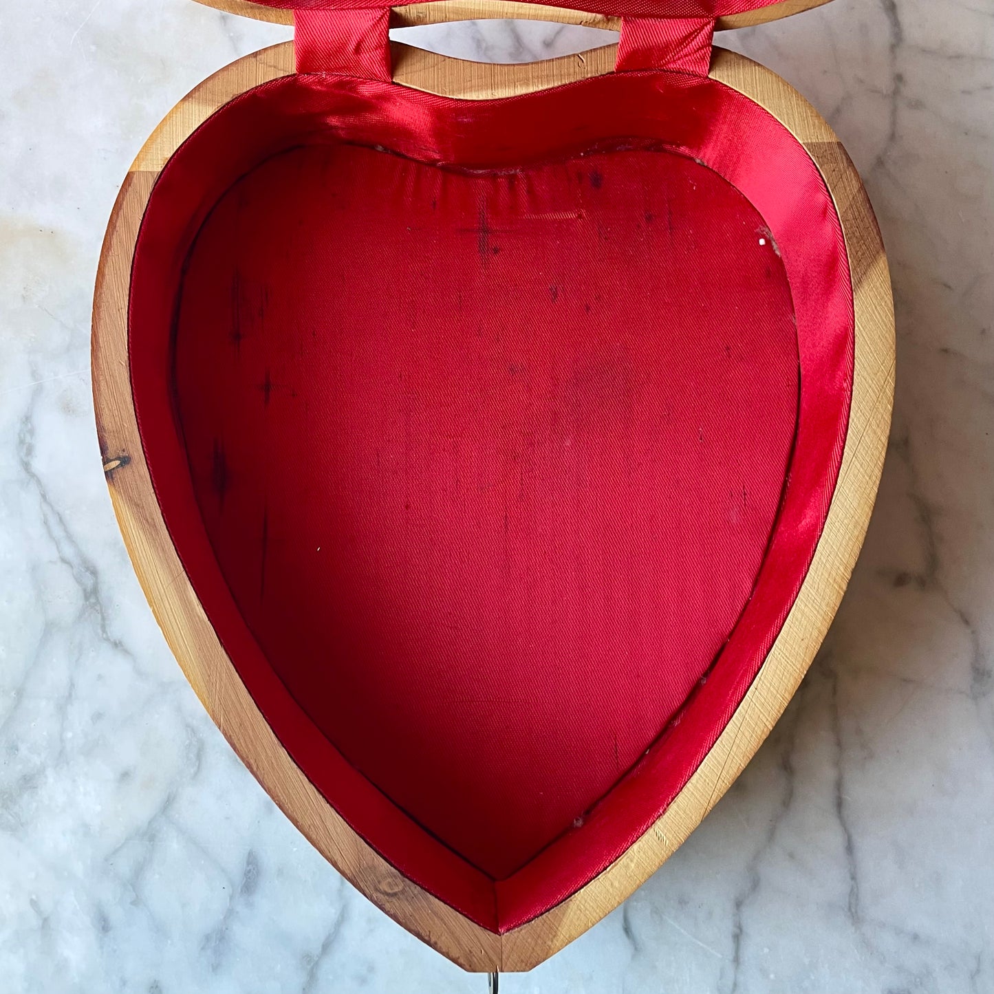 Vintage Heart Shaped Box