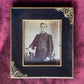 Antique Framed Priest Photo