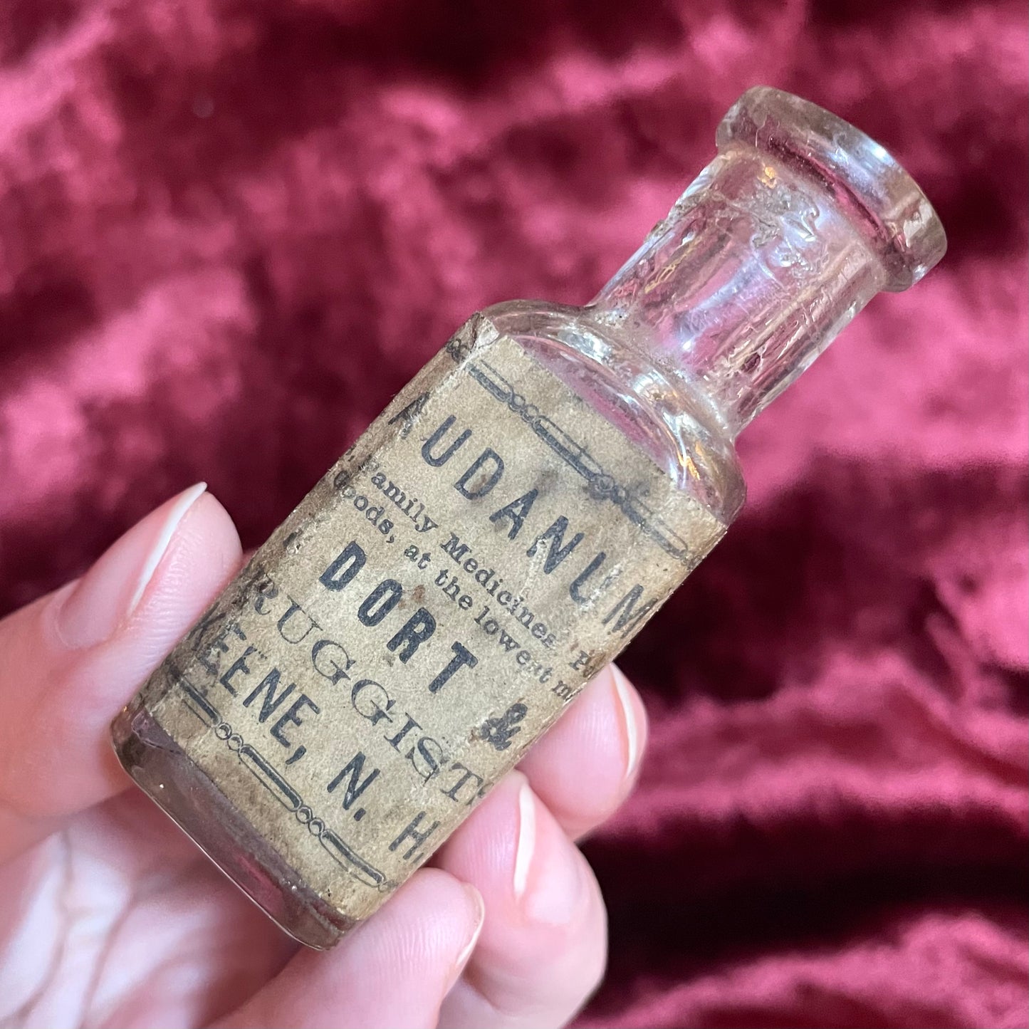 Antique Laudanum Bottle