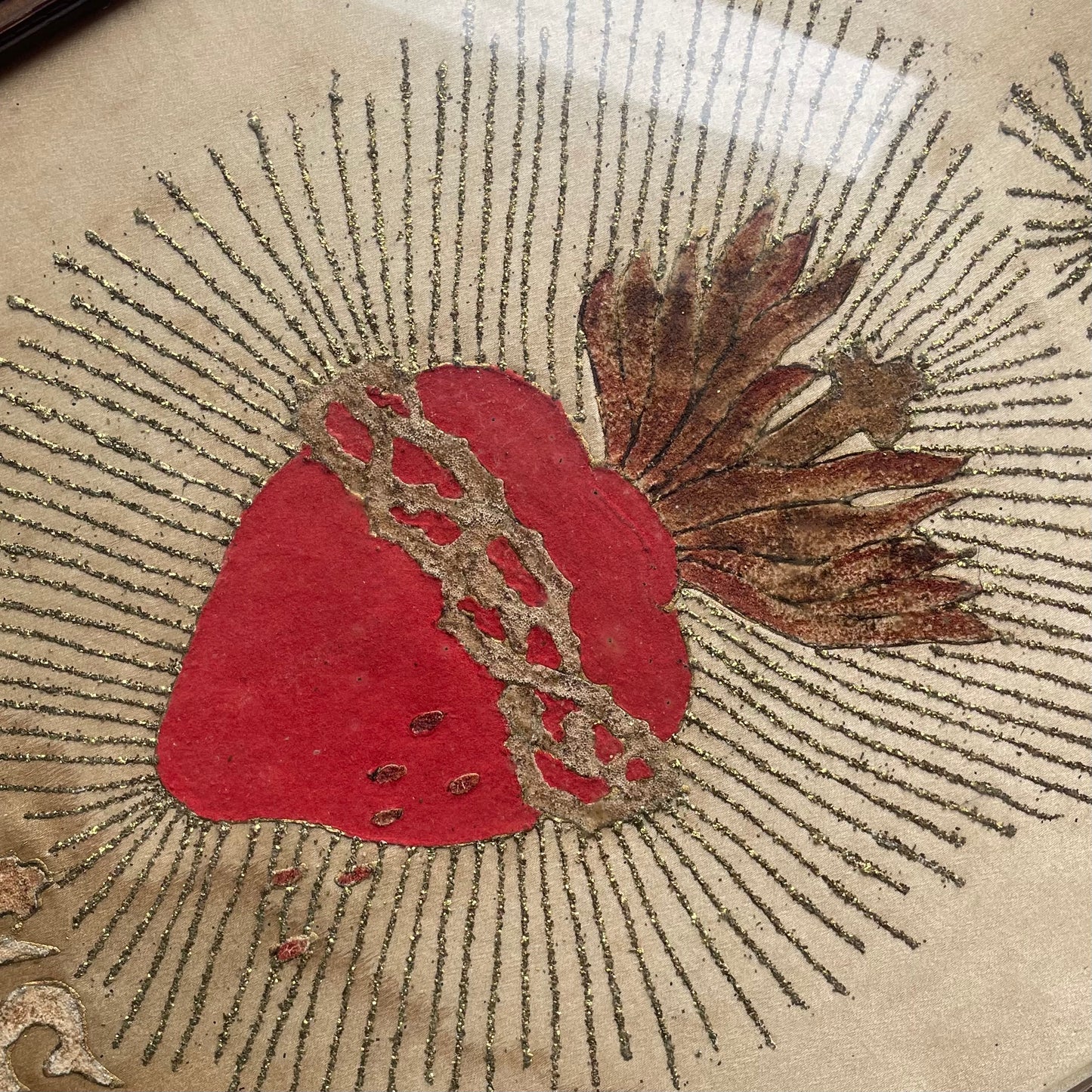 Antique Sacred Heart