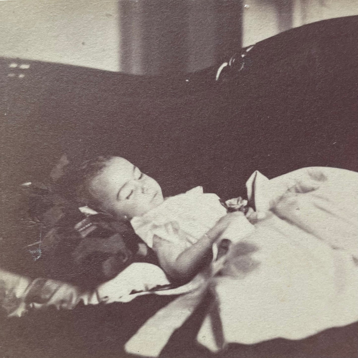 Victorian Post Mortem Carte de Visite Photo