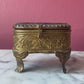 Antique French Souvenir Jewelry Casket