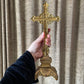 Antique Brass Crucifix