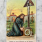 Forgive Us Our Trespasses Antique Postcard