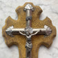 Antique French Velvet Holy Water Font