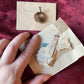 Antique Keepsake Box with Locks of Hair, Photos & Miniature Book
