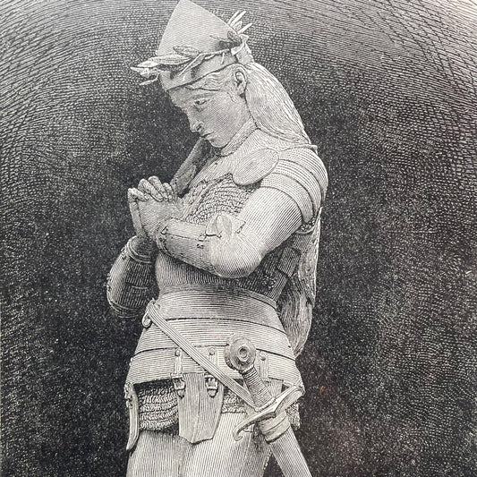 Joan of Arc in Prayer | Fremiet