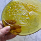 Vintage Crescent Moon Suncatcher | Handblown Glass
