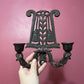 Witch’s Broom Candleholder | Vintage Wilton Cast Iron