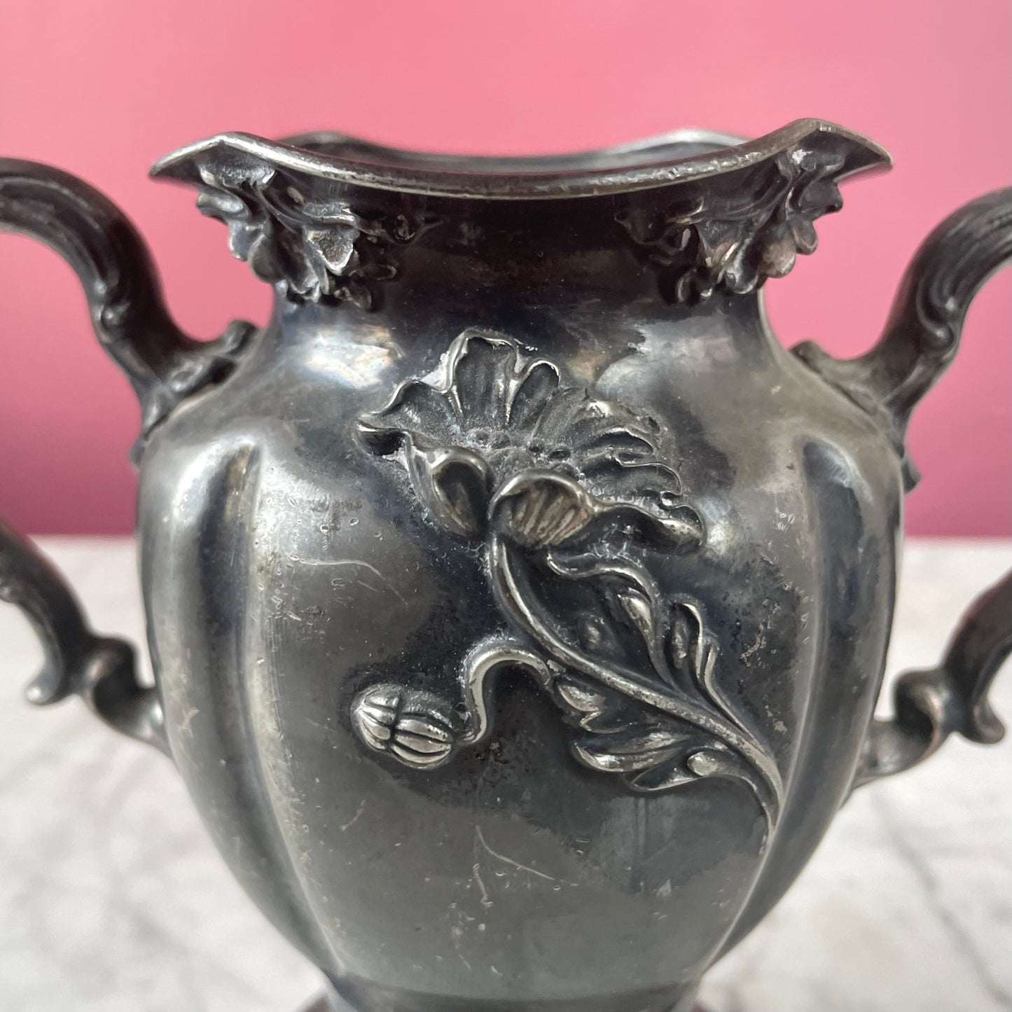 Art Nouveau Poppy Vase