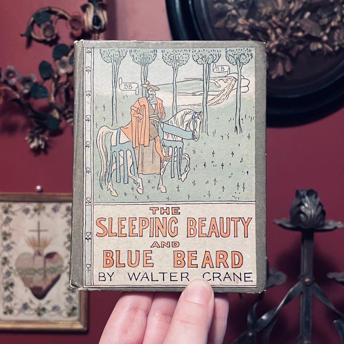 Sleeping Beauty and Blue Beard | Walter Crane | 1914
