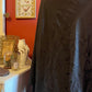 Antique Black Silk Embroidered Shawl