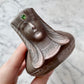 Antique Schafer & Vater Pink Jasperware Sphinx Vessel | Egyptian Revival