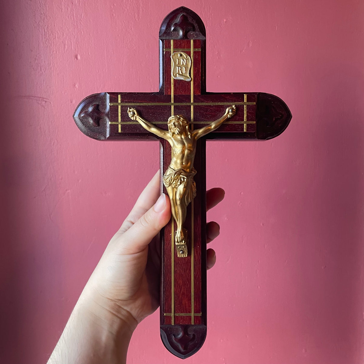 Vintage Last Rites Crucifix