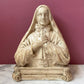 Antique Chalkware Nun