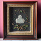 Victorian Casket Plate Memorial Shadow Box