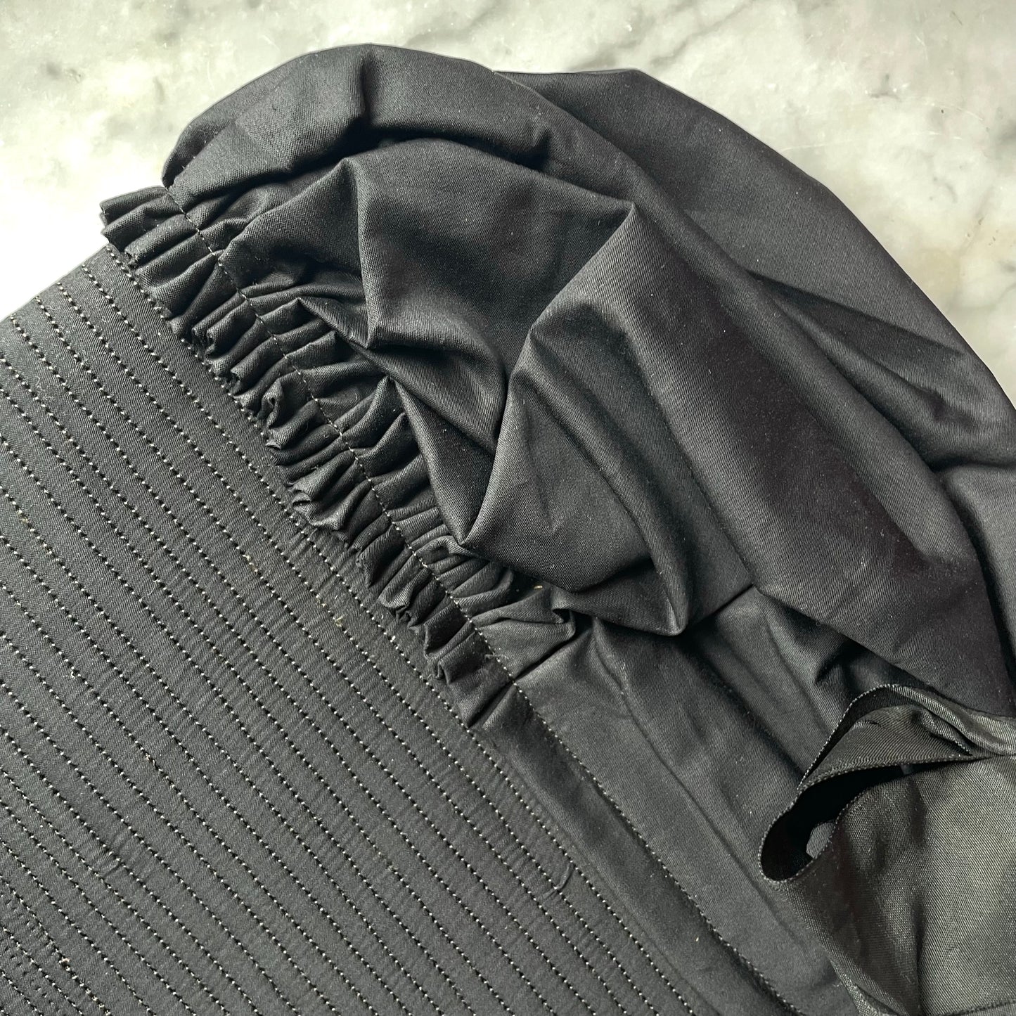 Antique Mourning Bonnet