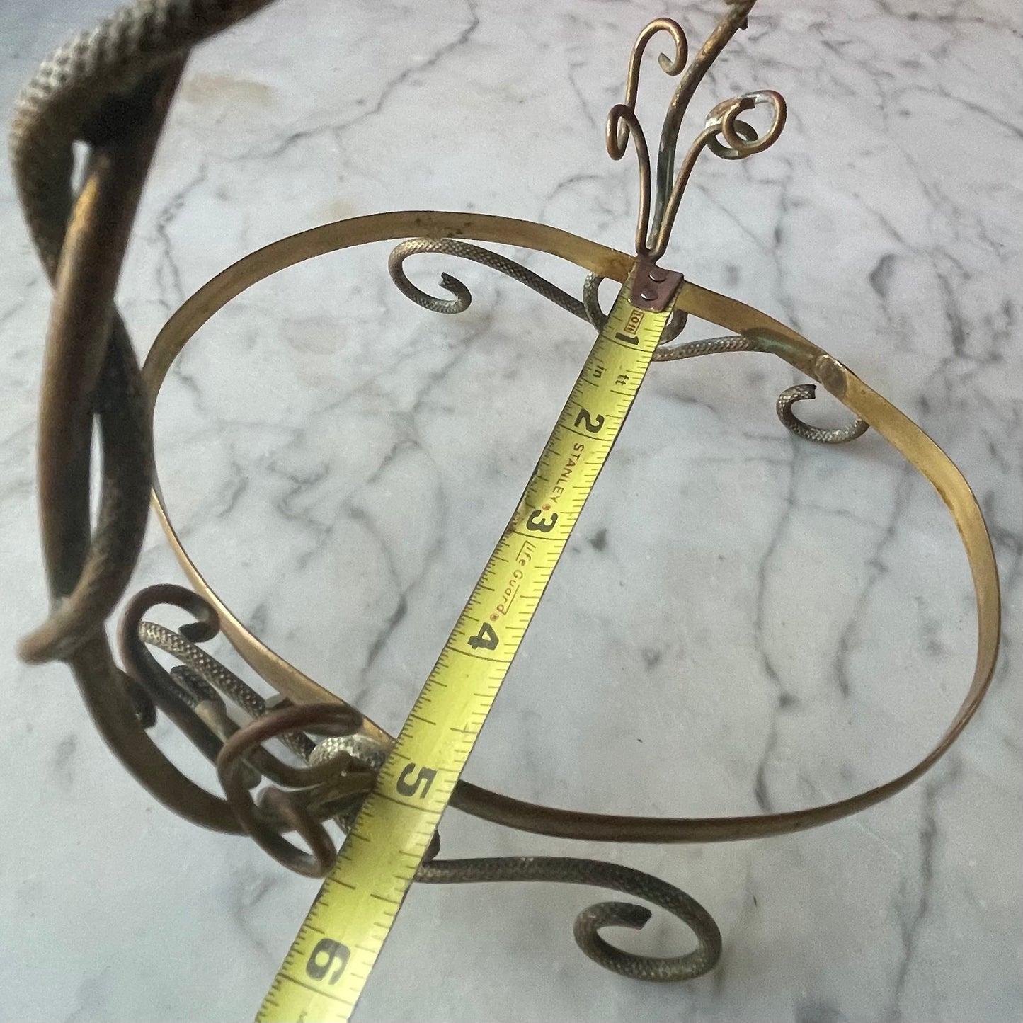 Victorian Snake Basket