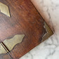 Antique Book Shaped Treen Box