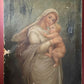 Antique Painting | Madonna & Child